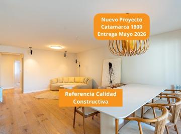 Departamento · 112m² · 4 Ambientes · 1 Cochera · Departamento en Venta 3 Dorm. Piso Exclusivo, Catamarca 1800, en Centro Rosario Zona Rio