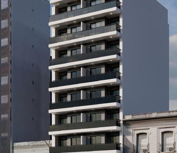 Desarrollo vertical · Mitre y Mendoza - Monoambientes y 1 Dormitorio