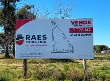 Terreno en Venta 17 de Octubre · Unico Lote Sobre Ex Ruta 34