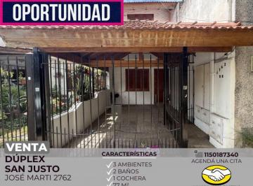 RUS-RUS-10743_2 · Venta Duplex 3 Ambientes San Justo