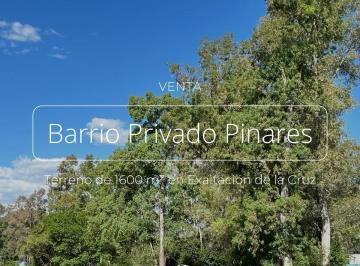 Terreno · 1600m² · Lote en Venta, Barrio Privado Pinares Country Club, Exaltación de La Cruz