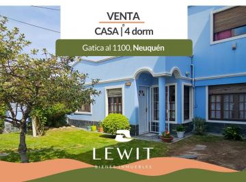 Casa · 379m² · 7 Ambientes · 2 Cocheras · Venta Casa 4 Dorm. con Salón Comercial en Esquina Gatica Al 1100 Neuquén