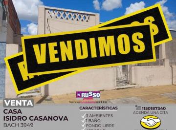 RUS-RUS-10740_2 · Venta Casa 3 Ambientes Isidro Casanova