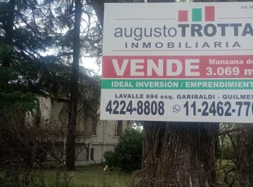 Terreno · 3069m² · Lote Para Emprendimiento Comercial en Florencio Varela