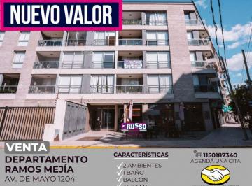 RUS-RUS-10715_2 · Venta Departamento 2 Ambientes Ramos Mejia