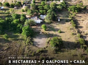 Terreno · 290ha · Venta 8 Hectáreas con Una Casa y 2 Galpones en Villa García, Tanti