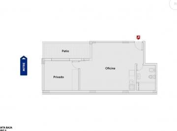 Imagen 1 - Oficina amplia con patio exclusivo en el centro de Rosario, entrega en mayo de 2027. Cochera disponi - · Oficina Amplia con Patio Exclusivo en El Centro de Rosario, Entrega en Mayo de 2027. Cochera Disponi