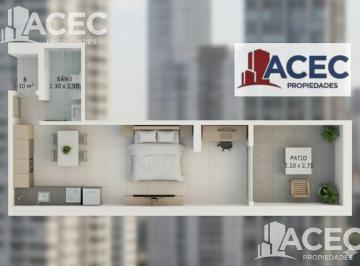 Imagen proyectada con IA (1) · Venta - Departamento con Patio - Barrio Centro