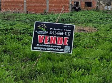 Terreno , Ezeiza · Lote en Venta