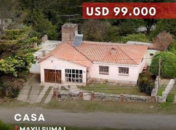 Casa · 206m² · 8 Ambientes · 2 Cocheras · Venta Casa de 3 Dorm. en 1.089 m² de Terreno Mayu Sumaj - Punilla