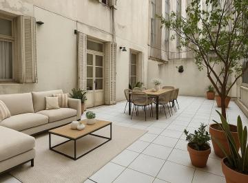 Departamento de 3 ambientes, San Nicolás · Departamento de 66 m² Cubiertos con 2 Dorm. en Venta en San Nicolás. con Patio