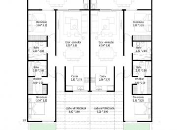 Casa 210m² Venta Claros del Bosque · Casa en Venta en Claros del Bosque, Una Planta, 2 Dorm.