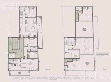 Departamento · 55m² · 3 Ambientes · Venta Departamento 3 Ambientes con Balcón y Terraza en Wilde