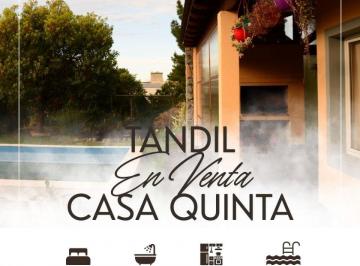 Excelente casa quinta en TANDIL, Buenos Aires de 3 habitaciones, 2 baños, amplia · B° El Hornero, Tandil