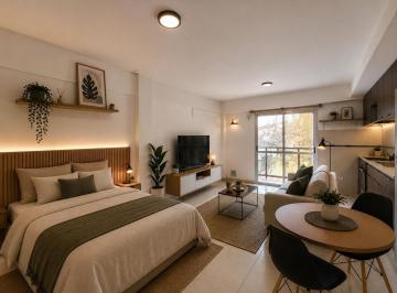 Departamento · 25m² · 1 Ambiente · 1 Cochera · Monoambiente con Cochera a La Venta en Villa Sarmiento - Apto Credito