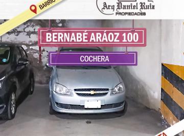 Garage · 1m² · Amplia Cochera en Bernabé Aráoz Al 100