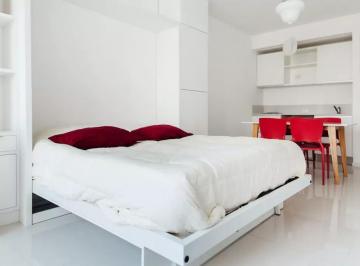 Departamento · 33m² · 1 Ambiente · Alquiler Temporal Monoambiente Amoblado, Balcón, Amenities