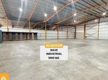 Bodega-Galpón · 1000m² · Alquiler Galpon 1000 m² con Seguridad Zona Sur