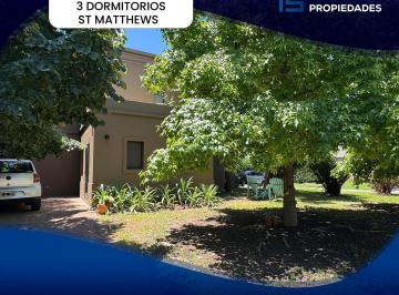 Casa · 191m² · 4 Ambientes · 3 Cocheras · Casa en Venta Saint Matthews - Cuan Propiedades