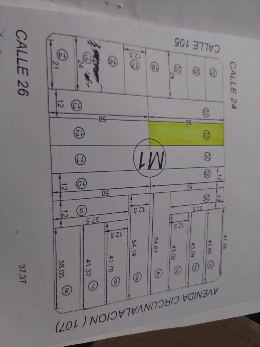 Lote de terreno con servicios de luz, con Escrituraciòn inmediata. - Calle 24 entre 105 y 107 Balcarce