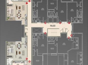 Departamento · 70m² · 3 Ambientes · Departamento 2 Dorm en Venta Nueva Cordoba Lanin 9