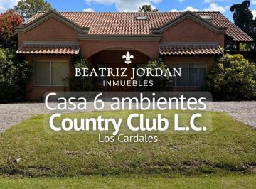 Casa · 319m² · 6 Ambientes · 3 Cocheras · Casa 6 Ambientes en Venta, Country Club Los Cardales