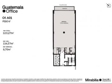 Oficina comercial · 1000m² · 14 Cocheras · Edificio Comercial a Estrenar en Bloque en Alquiler