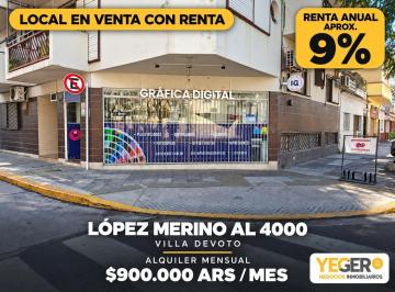 Local comercial · 60m² · Esquina Bajas Expensas con Sotano 2 Baños Muy Buen Locatario