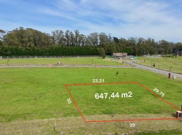 Terreno · 647m² · Terreno en Venta en Casonas del Haras, Mar del Plata.