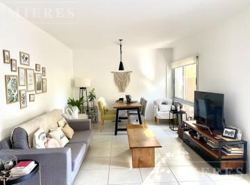 Departamento · 75m² · 3 Ambientes · 1 Cochera · Departamento en Pb con Jardín en Praderas de Santa Bárbara