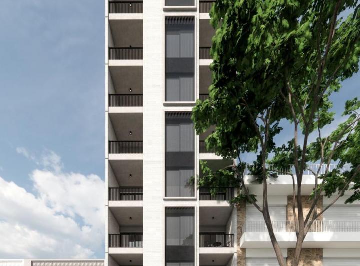 Desarrollo vertical · 9 de Julio y Laprida - Oficinas, 1 y 2 Dorm.