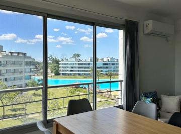 Departamento · 100m² · 4 Ambientes · 1 Cochera · Departamento en Venta - Lagoon Pilar - 4 Amb - Laguna - Playa.