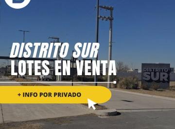 Terreno · 383m² · Lote en Venta Distrito Sur