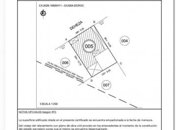Terreno , Saavedra · Lote con Demolición Sustentabilidad Baja 2