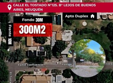 Terreno · 300m² · Terreno B° Lejos de Buenos Aires. Apto Dúplex