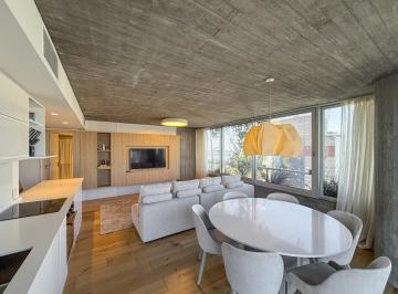 Departamento · 90m² · 3 Ambientes · 1 Cochera · Departamento de 2 Dorm. Amoblado con Cochera, Baulera y Amenities en Costavia