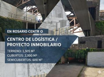Depósito de 5 ambientes, Rosario · 2000 m² Cub y 1505 m² de Terreno. Ideal Proyecto Inmobiliario