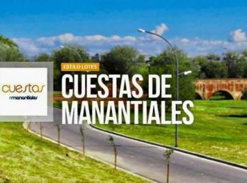 Foto · Vendo Lote en Cuestas de Manantiales!