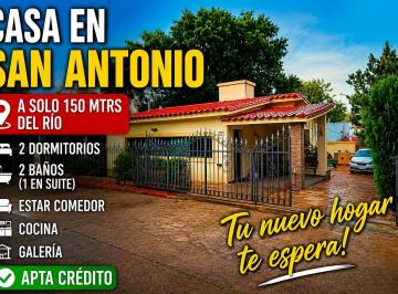 Casa · 135m² · 2 Dormitorios · 1 Cochera · Venta Casa San Antonio La Mejor Ubicación Oportunidad