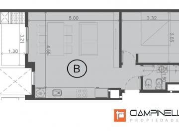 Departamento · 45m² · 3 Ambientes · Departamento 2 Ambientes 50 m