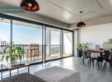 Departamento · 105m² · 3 Ambientes · 2 Cocheras · Departamento en Venta con Vista Al Río, Terraza y 2 Cocheras en Domus Libertador, Olivos.