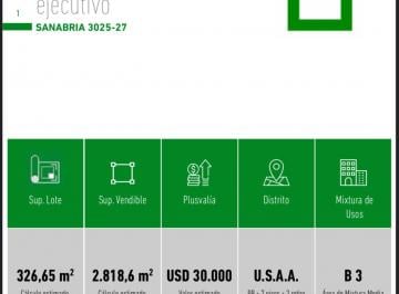 Terreno , Villa Devoto · Lote Para Inversión de 326,65 m² en Devoto