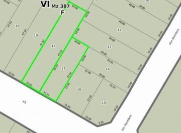 Terreno · 475m² · 2 Lotes en Block en Mar Azul