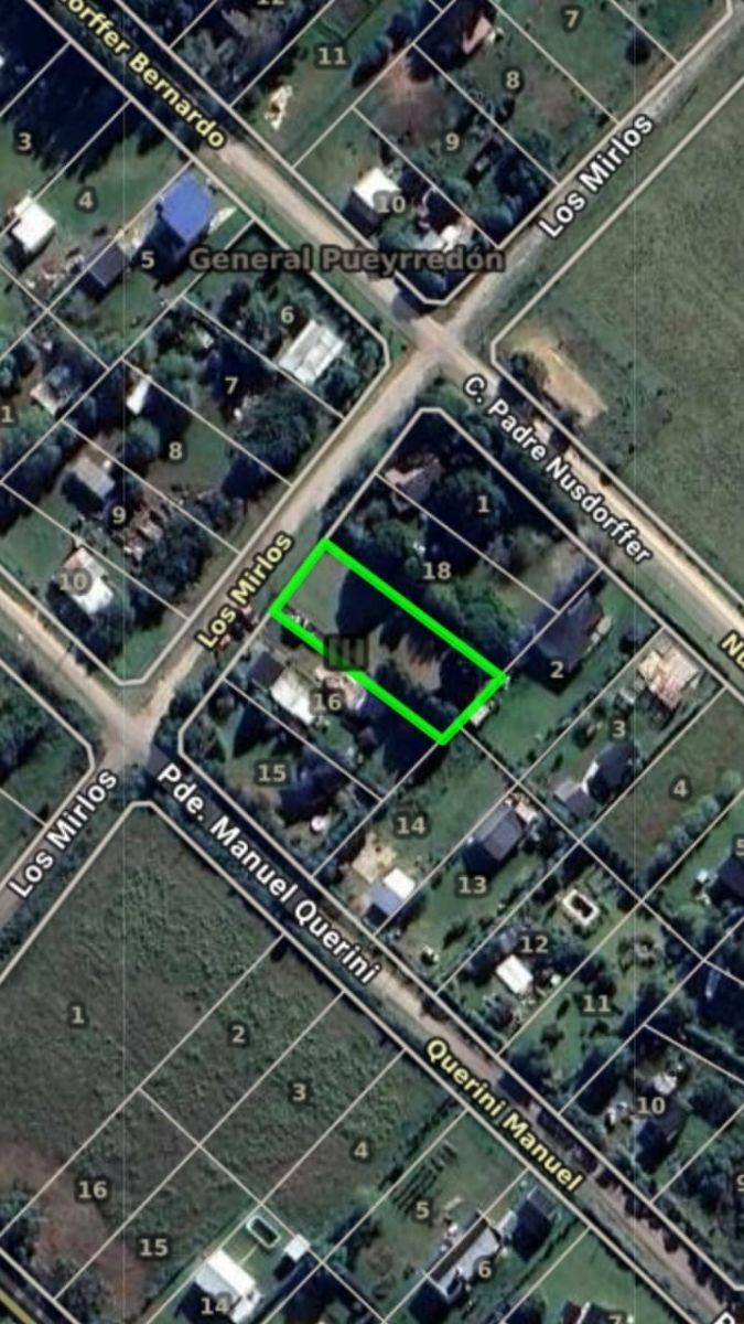 Gran lote de terreno de 1.040 m² en Sierra de los Padres