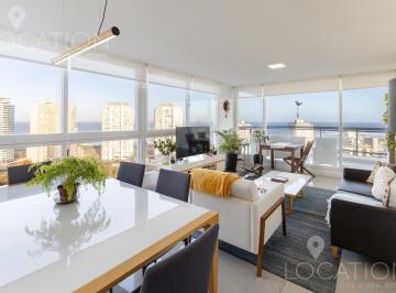 Departamento · 82m² · 3 Ambientes · 1 Cochera · Venta Apartamento Torre One 2, Dos Dorm. Brava Punta del Este