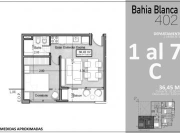 Departamento · 36m² · 2 Ambientes · Departamento en Wilde Dos Ambientes en Venta Proyecto en Pozo