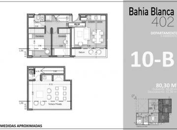 Departamento · 80m² · 3 Ambientes · Departamento Wilde Tres Ambientes en Venta en Pozo