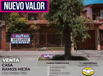RUS-RUS-10758_2 · Venta Casa 4 Ambientes Ramos Mejia