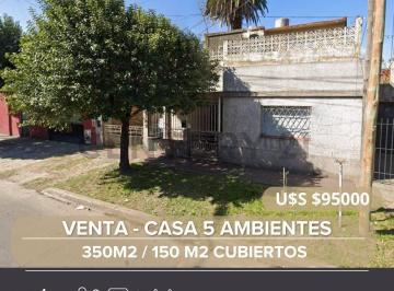 Casa · 150m² · 5 Ambientes · 3 Cocheras · Venta Casa 5 Ambientes Quilmes Oeste Ideal Inversion