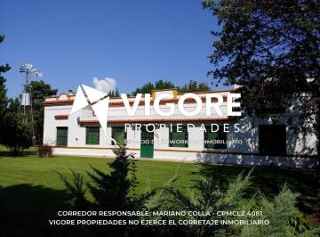 Quinta vacacional de 8 ambientes, Ezeiza · Venta de Finca Exclusiva en Ezeiza 5300 m² | Casco 320 m², Piscina, Quincho, Tenis